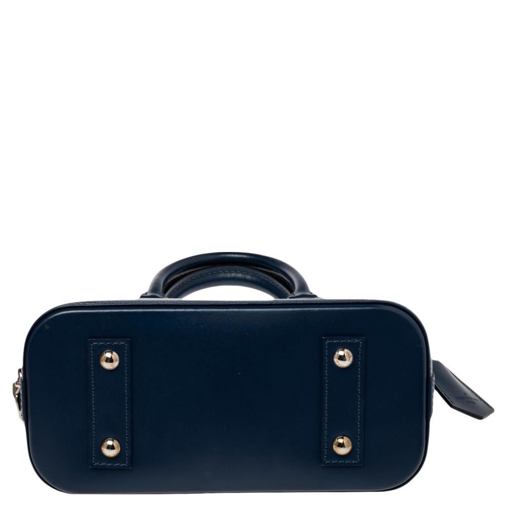 Louis Vuitton Saphir Epi Leather Alma BB Bag 9