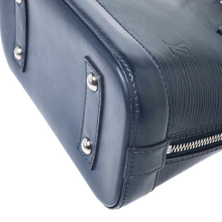 Louis Vuitton Black/Grey Epi Leather Twist MM Bag For Sale at 1stDibs