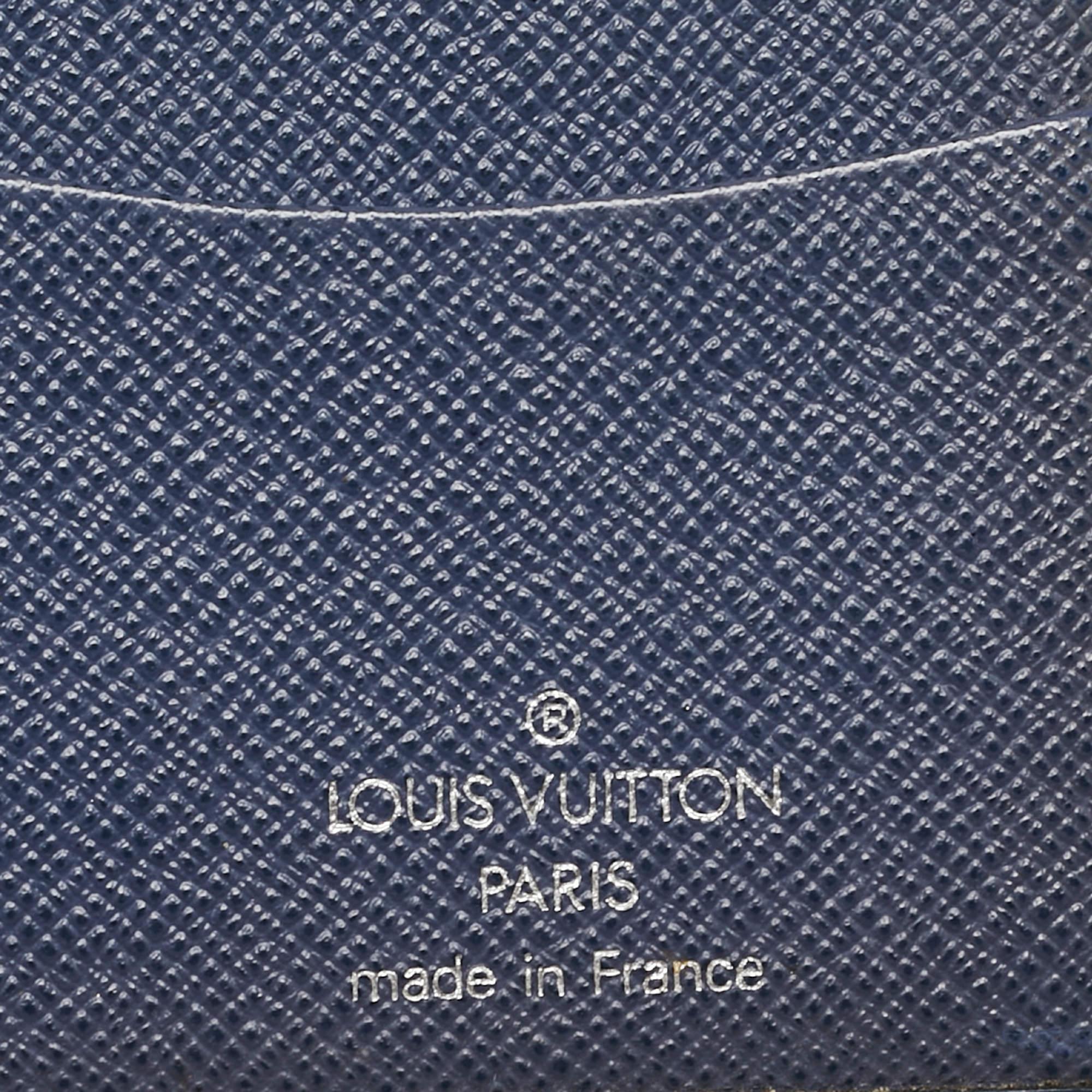 Louis Vuitton Saphir Epi Leather Pocket Organizer 5