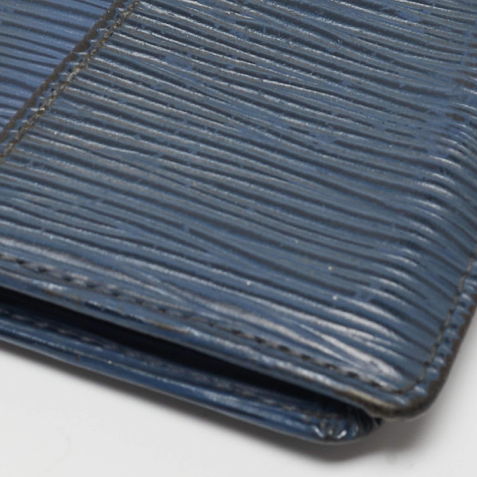 Louis Vuitton Saphir Epi Leather Pocket Organizer 1