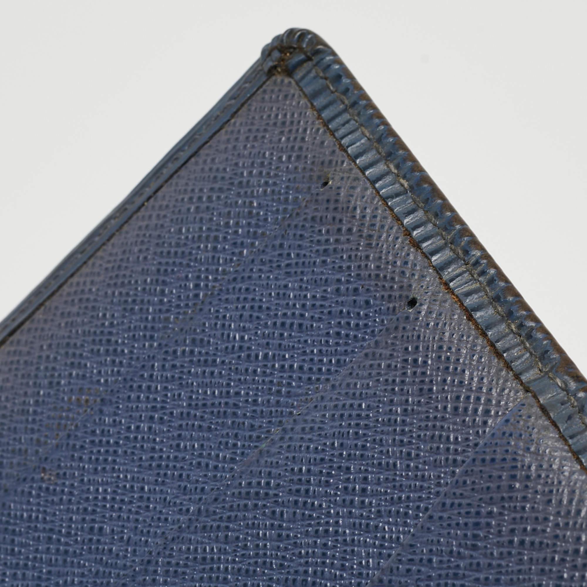 Louis Vuitton Saphir Epi Leather Pocket Organizer 3