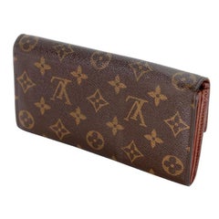 Louis Vuitton Sarah GM Large Canvas Travel Wallet LV-0813N-0005