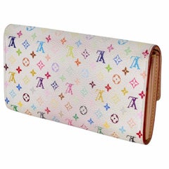 Louis Vuitton Sarah Multicolore Monogram Canvas Wallet LV-0213N-0027