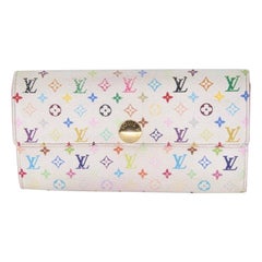 Louis Vuitton Sarah Multicolore Monogram Canvas Wallet LV-0213N-0027
