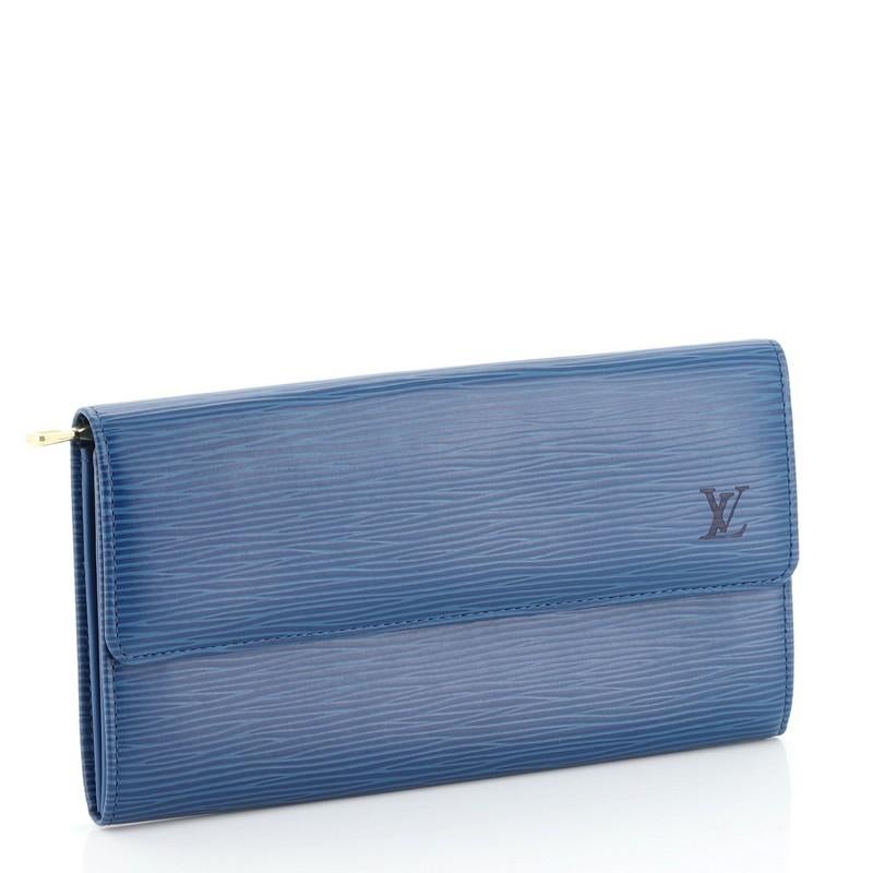 louis vuitton epi sarah wallet