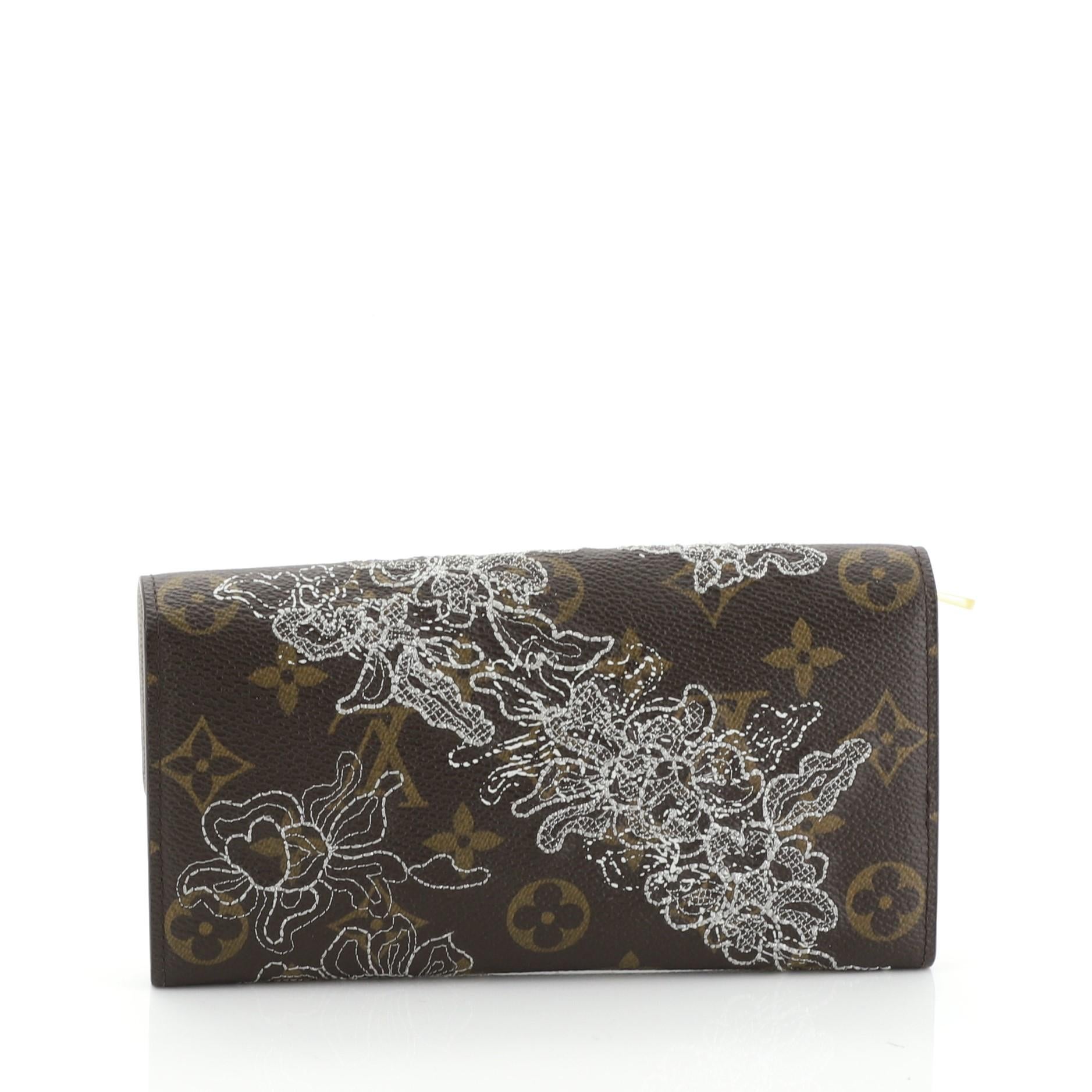 lv sarah wallet review