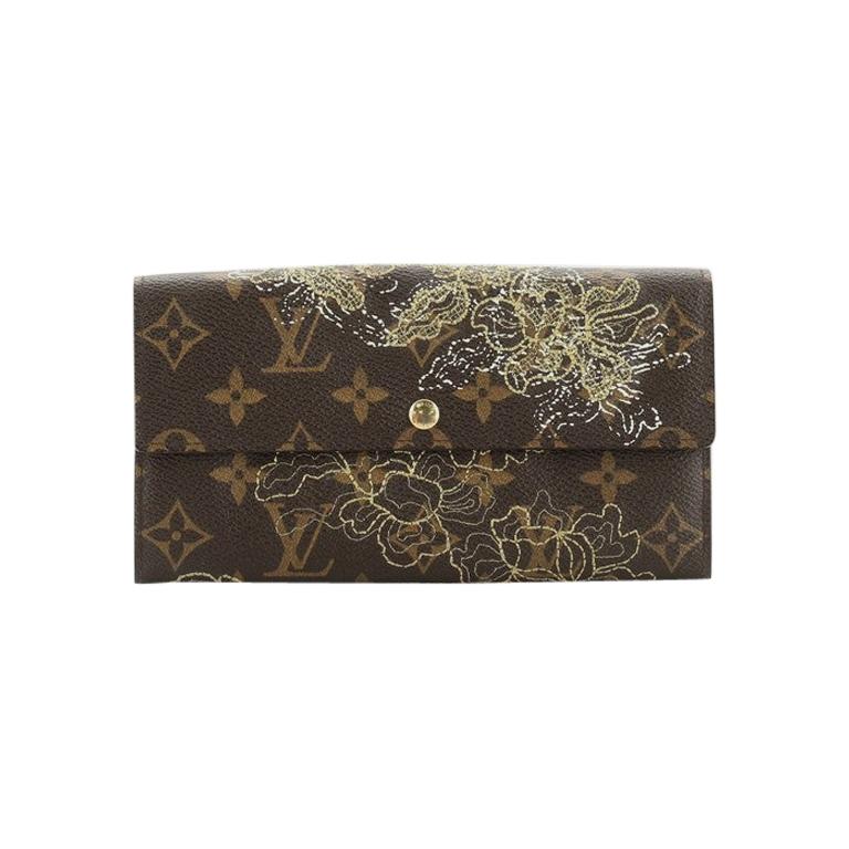 Louis Vuitton Sarah Wallet Limited Edition Monogram Dentelle