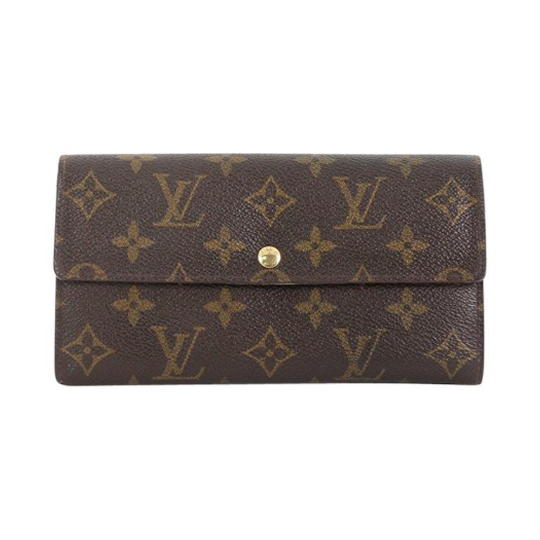 Louis Vuitton Monogram Clemence Wallet For Sale at 1stDibs