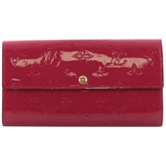 Louis Vuitton Sarah Wallet Monogram Vernis