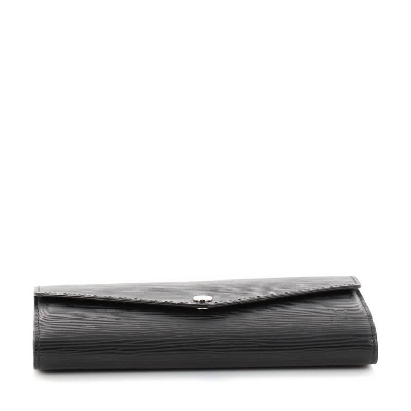 Women's or Men's Louis Vuitton Sarah Wallet NM Epi Leather
