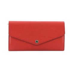Louis Vuitton Sarah Wallet NM Epi Leather
