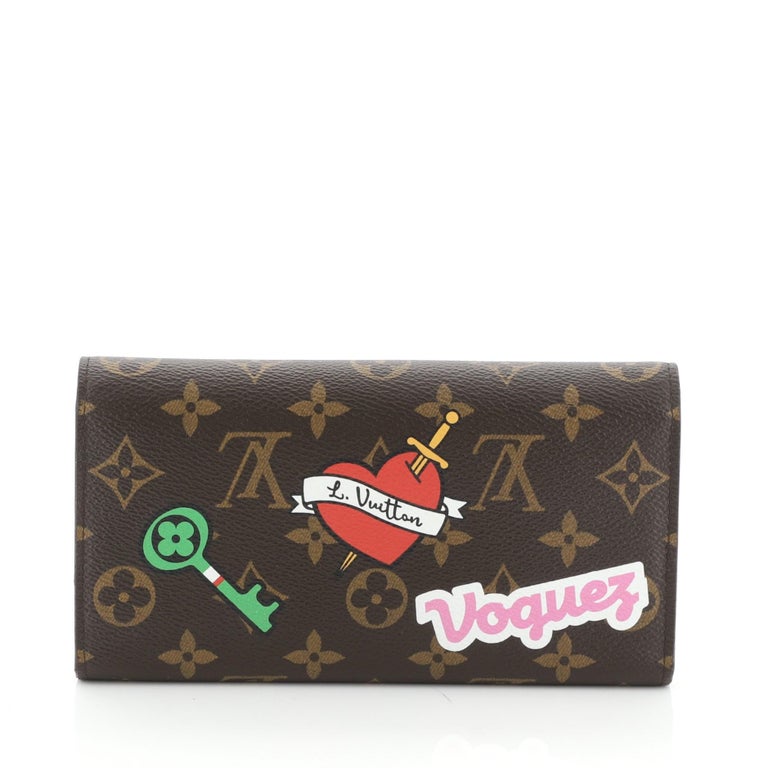 Buy Louis Vuitton Sarah Wallet NM Limited Edition Stickers 2636601