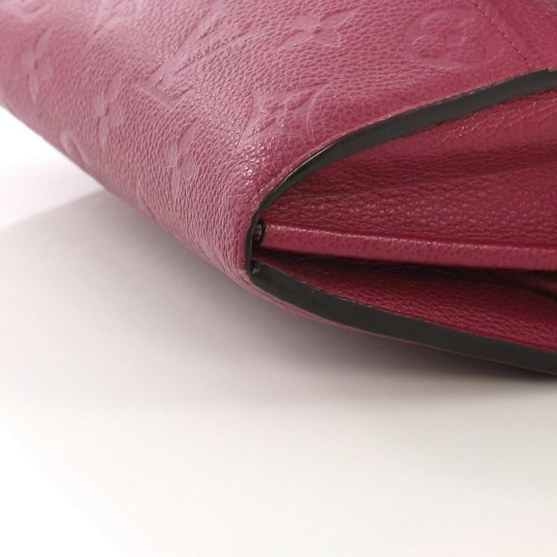 Louis Vuitton Sarah Wallet NM Monogram Empreinte Leather 6