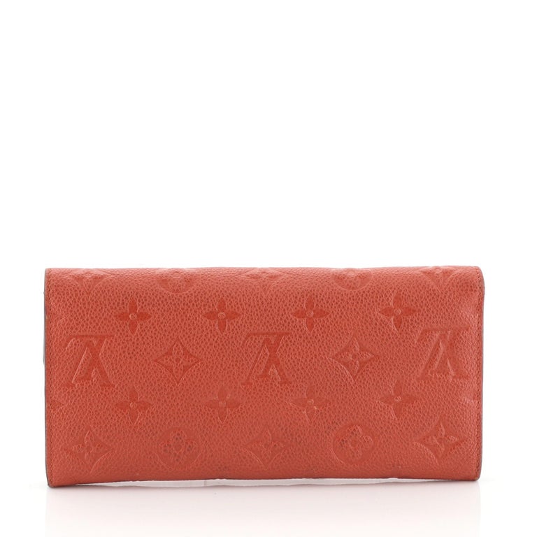 Louis Vuitton Sarah Wallet NM Monogram Empreinte Leather at 1stDibs