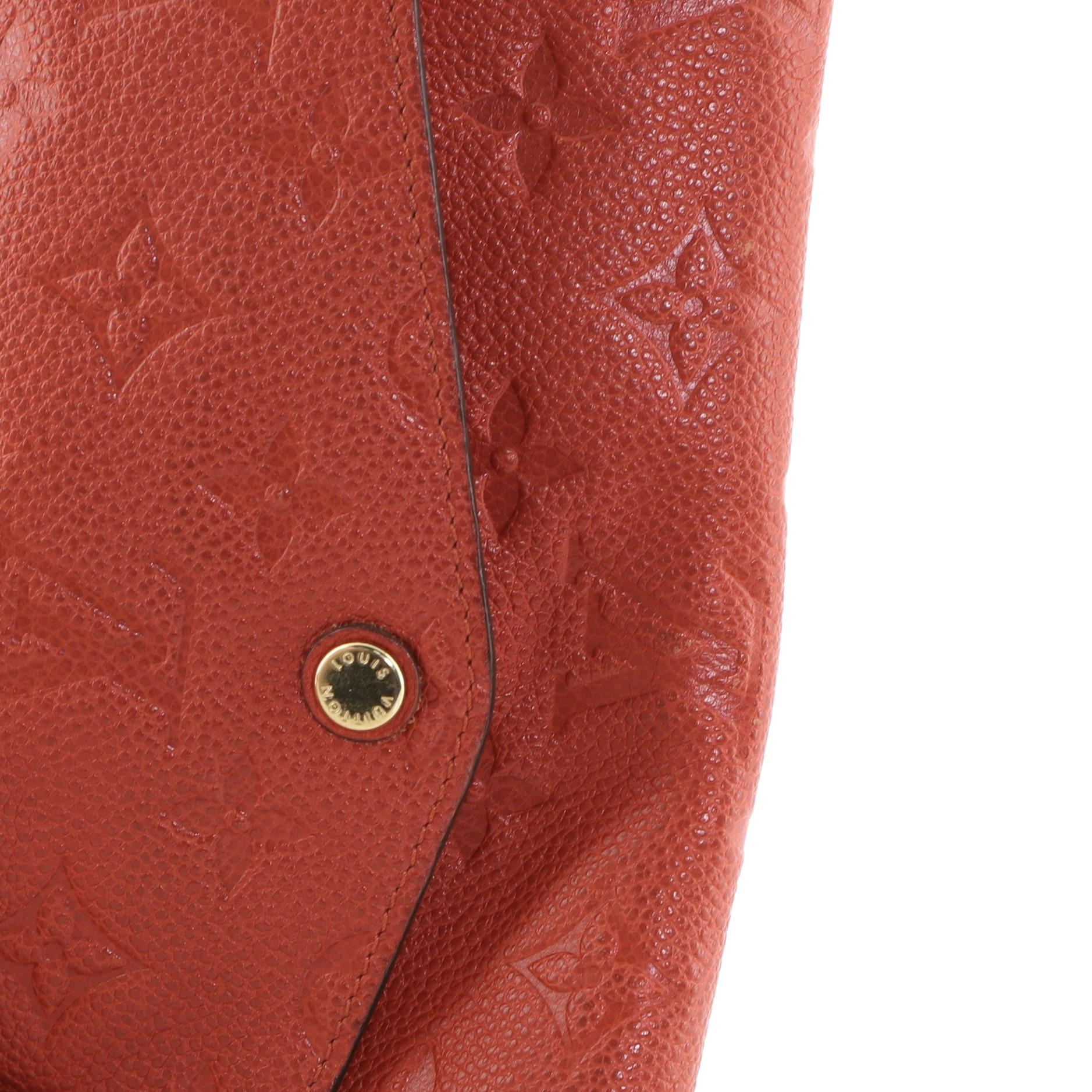 Women's Louis Vuitton Sarah Wallet NM Monogram Empreinte Leather