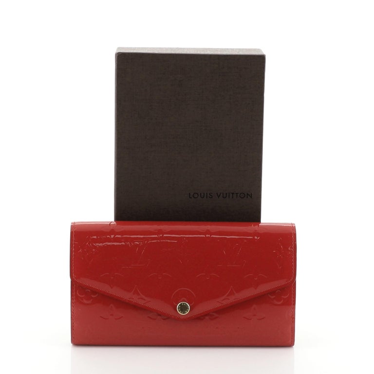Louis Vuitton Sarah Wallet Nm Monogram Vernis