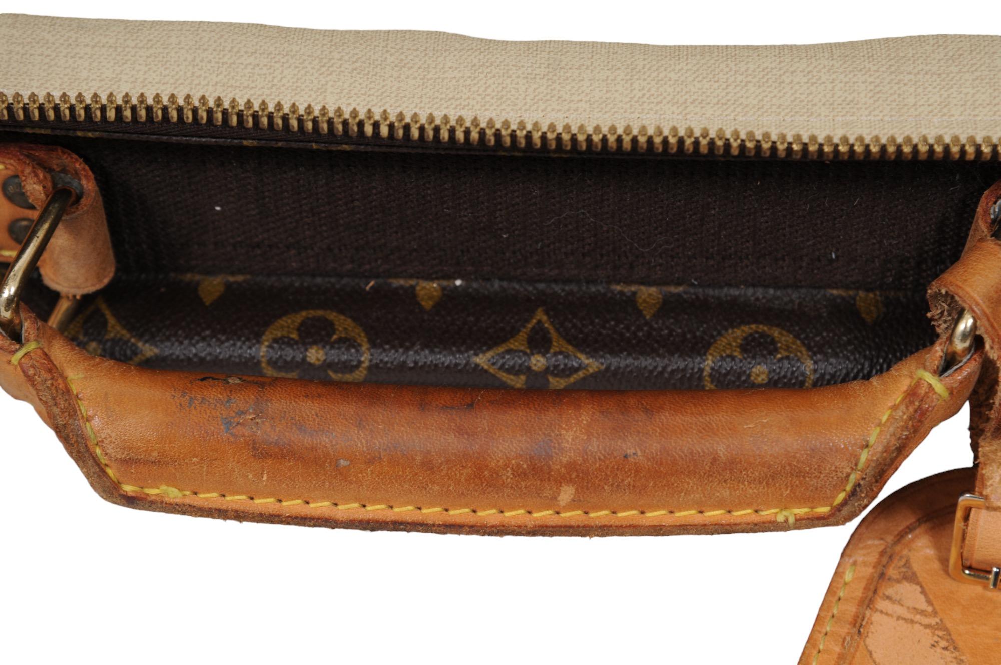 Maleta monograma Louis Vuitton Satellite 65 Marrón Maletas de viaje Maletín maletero en venta 11