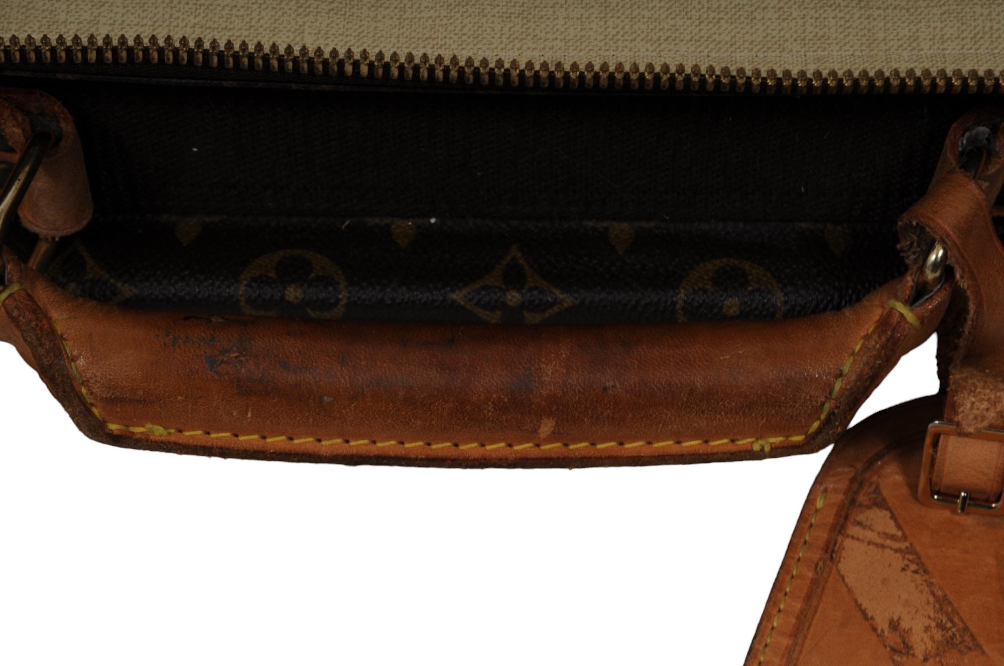 Maleta monograma Louis Vuitton Satellite 65 Marrón Maletas de viaje Maletín maletero en venta 12