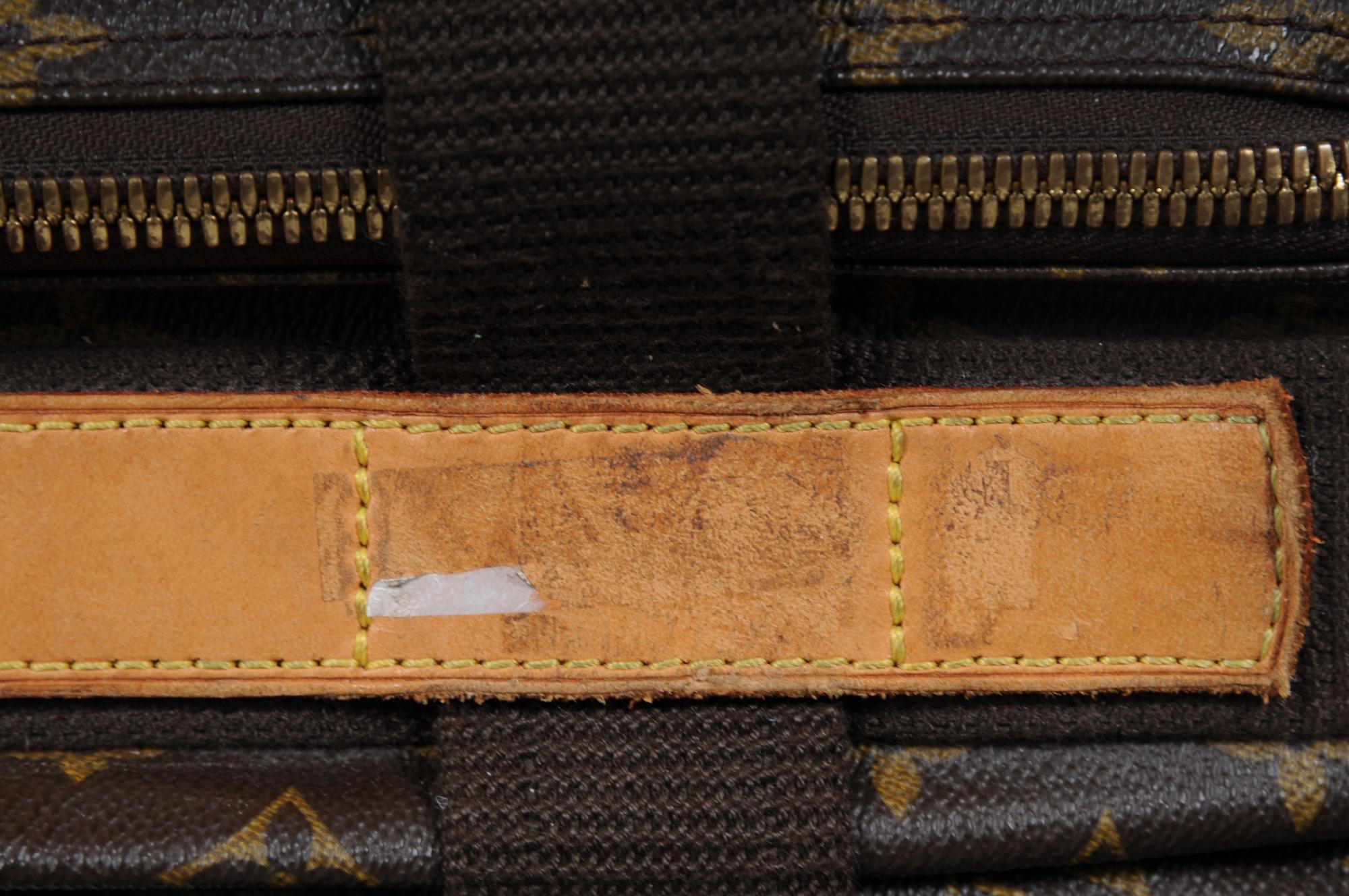 Maleta monograma Louis Vuitton Satellite 65 Marrón Maletas de viaje Maletín maletero en venta 14