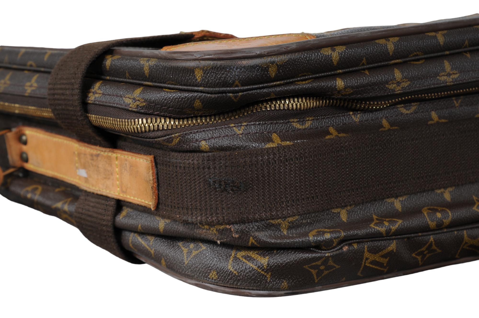 Maleta monograma Louis Vuitton Satellite 65 Marrón Maletas de viaje Maletín maletero en venta 15