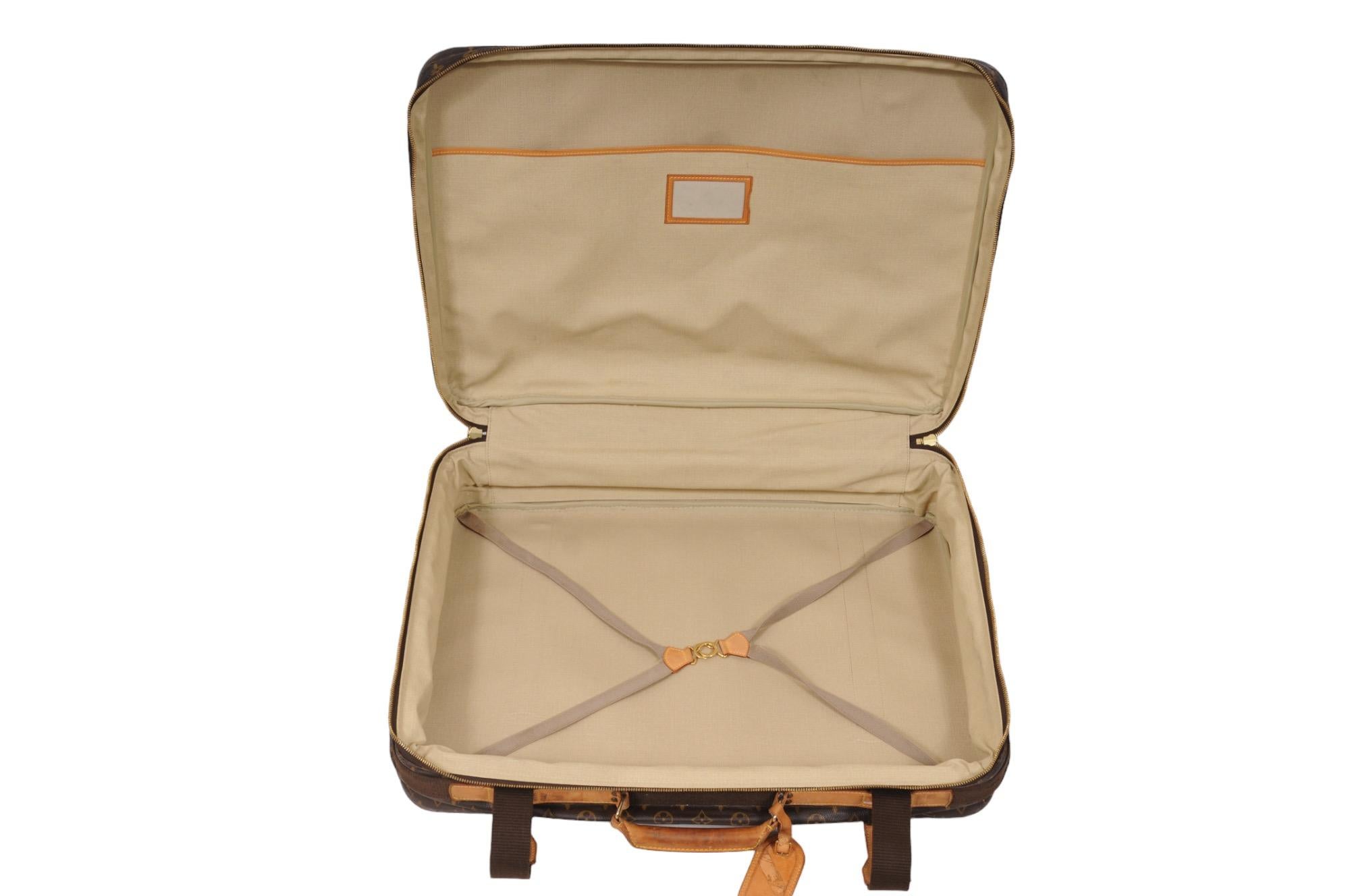 Maleta monograma Louis Vuitton Satellite 65 Marrón Maletas de viaje Maletín maletero Negro en venta