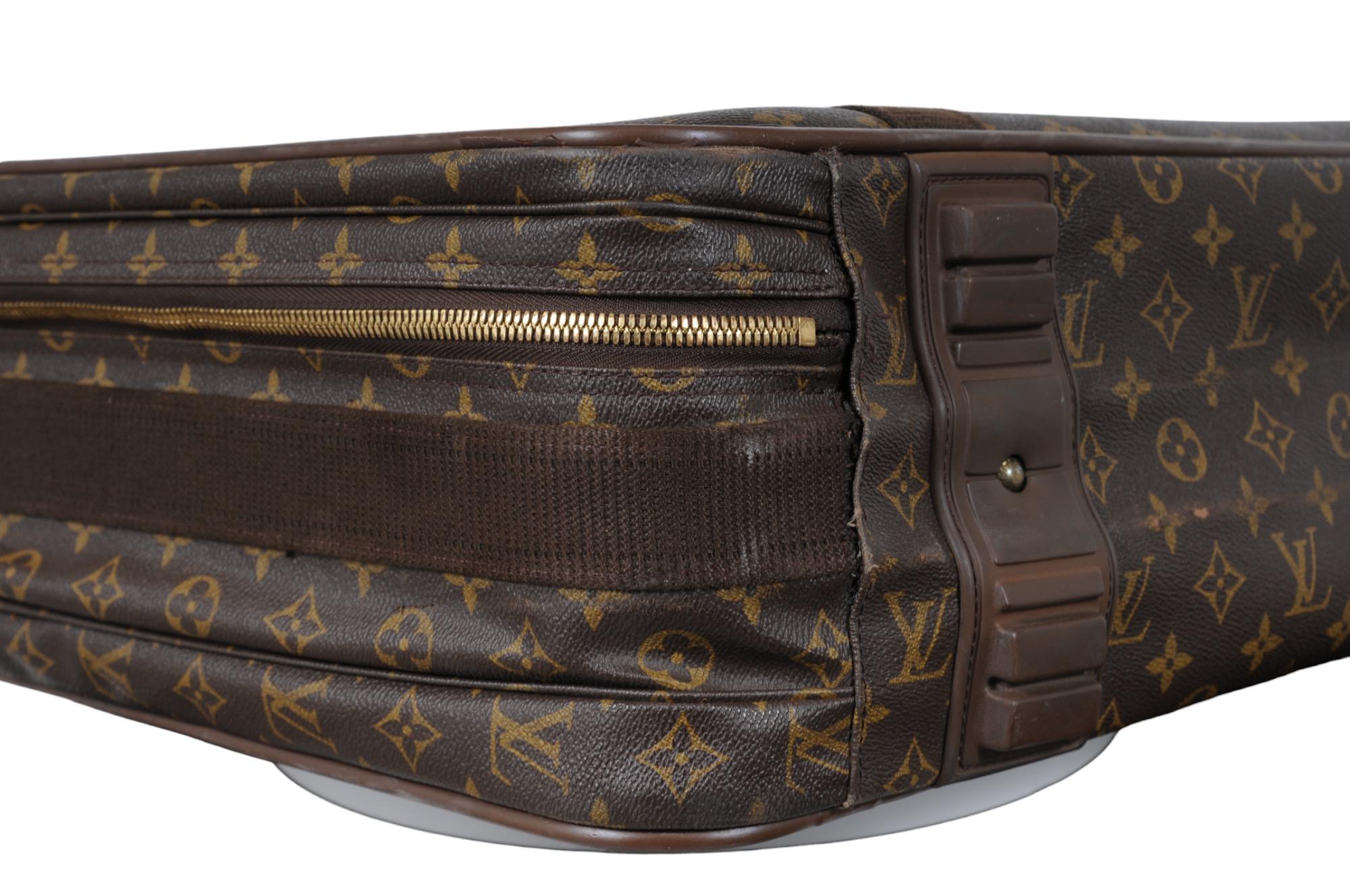 Maleta monograma Louis Vuitton Satellite 65 Marrón Maletas de viaje Maletín maletero en venta 3