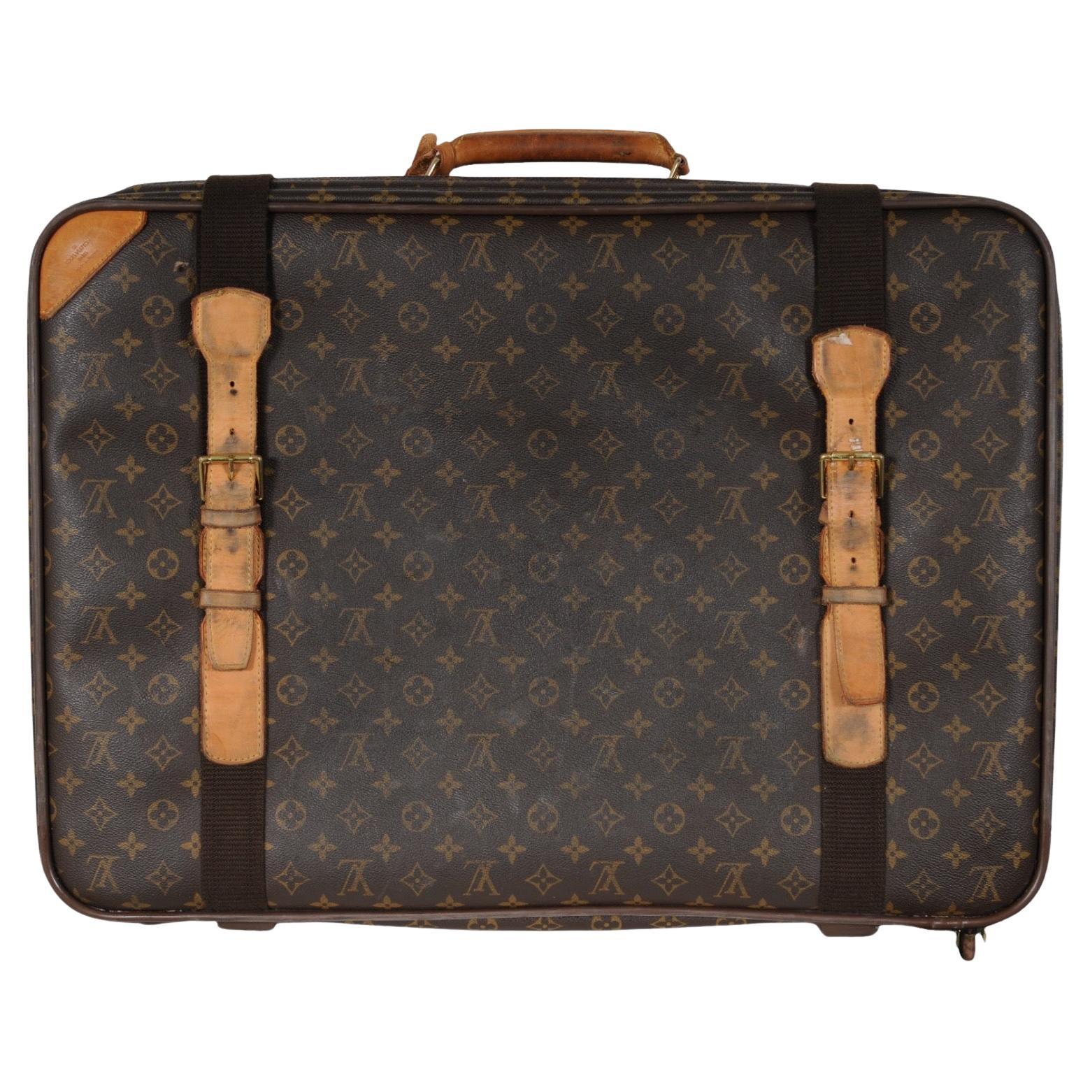 Louis Vuitton Satellite 65 Braun Monogram Koffer Reisegepäck Koffer Koffer
