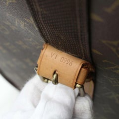 Louis Vuitton Satellite 70 Suitcase Luggage 870027 Brown Coated Canvas TravelBag