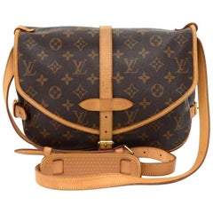 Louis Vuitton Saumur 30 Monogram Canvas Shoulder Bag