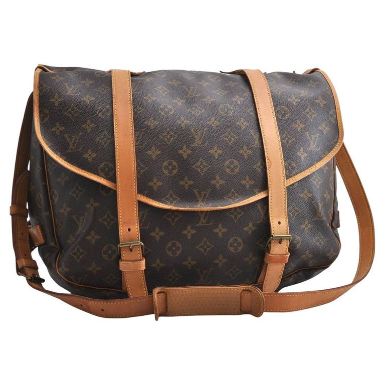 Louis Vuitton Monogram Saumur 43 - Brown Crossbody Bags, Handbags