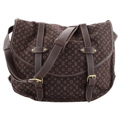 Louis Vuitton Saumur Handbag Mini Lin 43