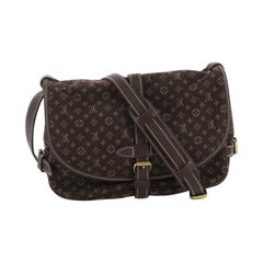 Louis Vuitton Saumur Handbag Mini Lin