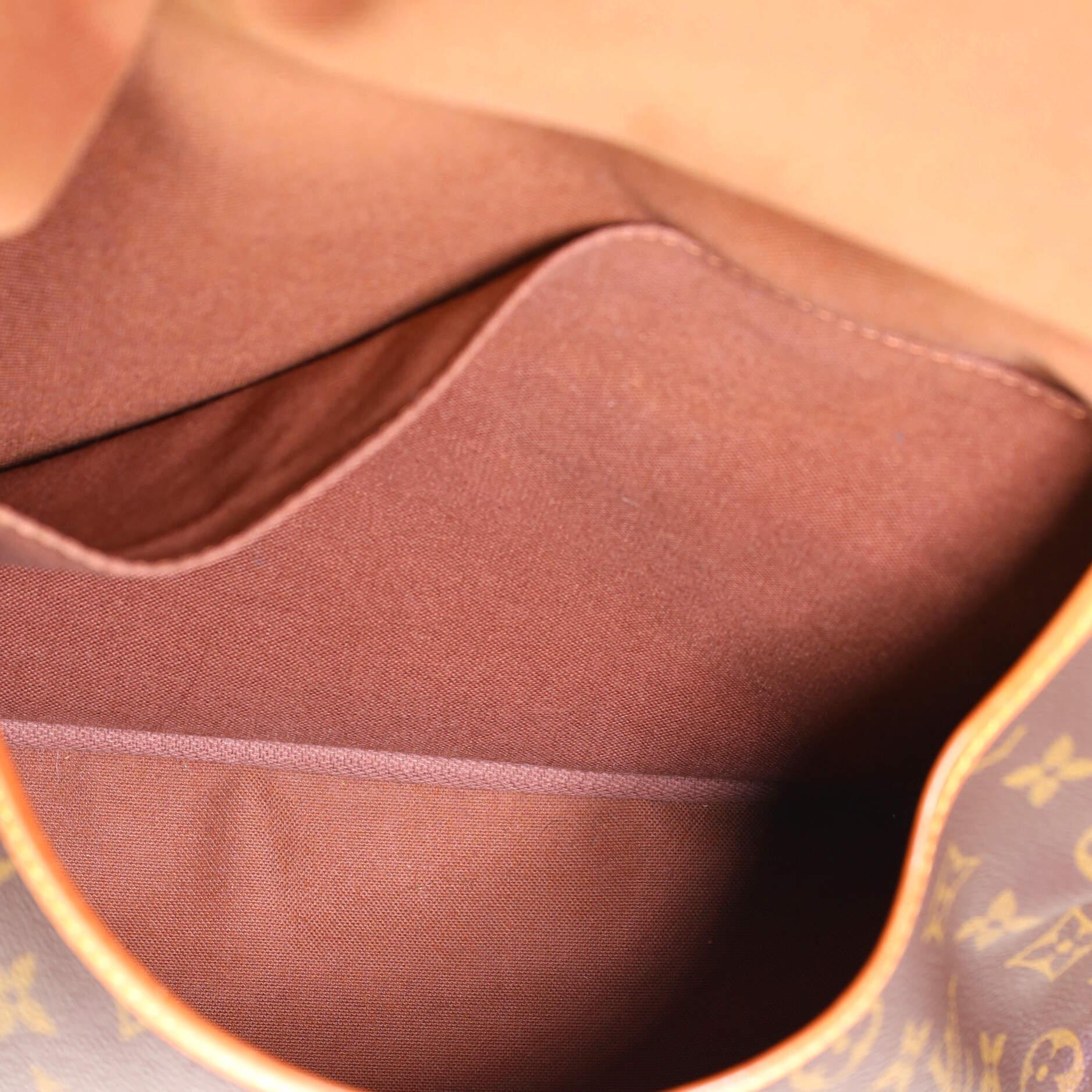 Women's or Men's Louis Vuitton Saumur Handbag Monogram Canvas 35