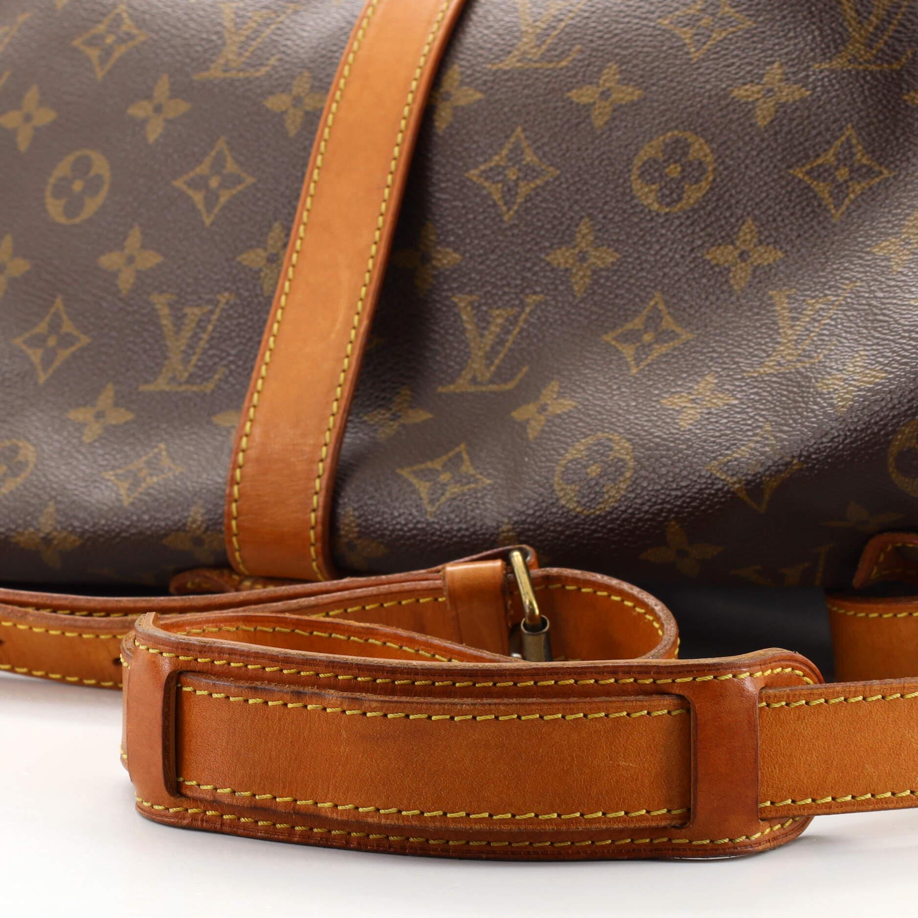 Louis Vuitton Saumur Handbag Monogram Canvas 35 2