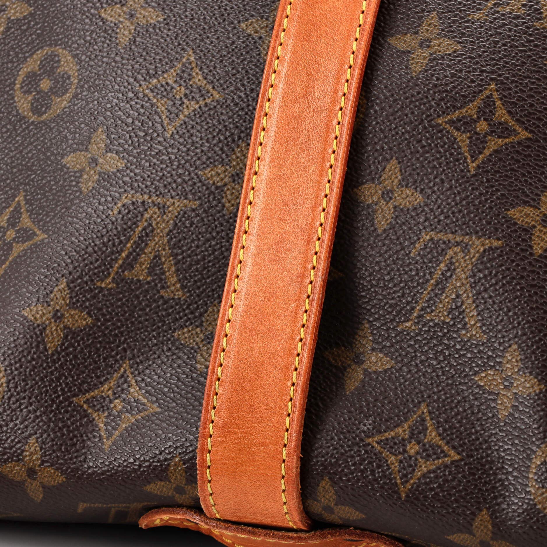 Louis Vuitton Saumur Handbag Monogram Canvas 35 3