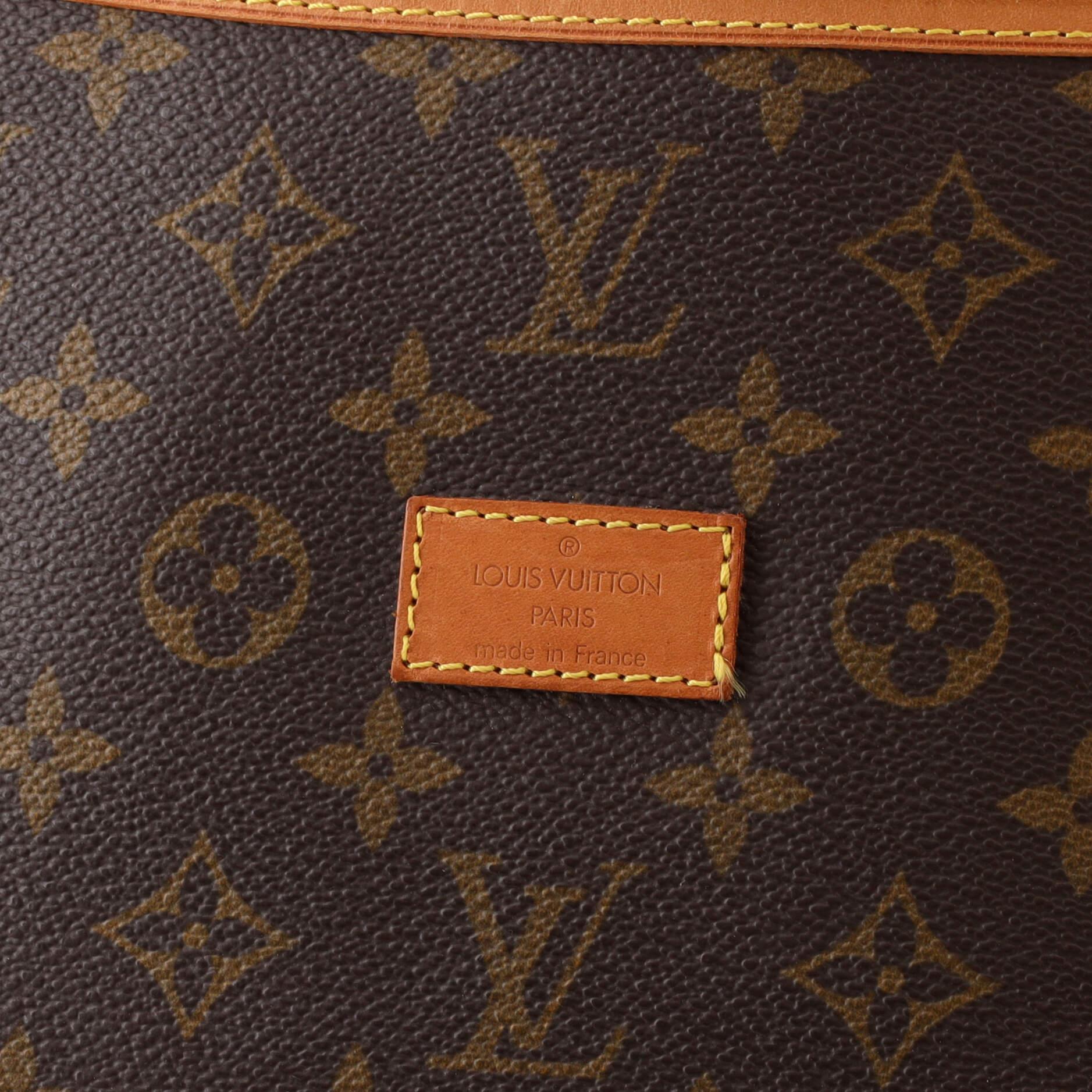 Louis Vuitton Saumur Handbag Monogram Canvas 43 3