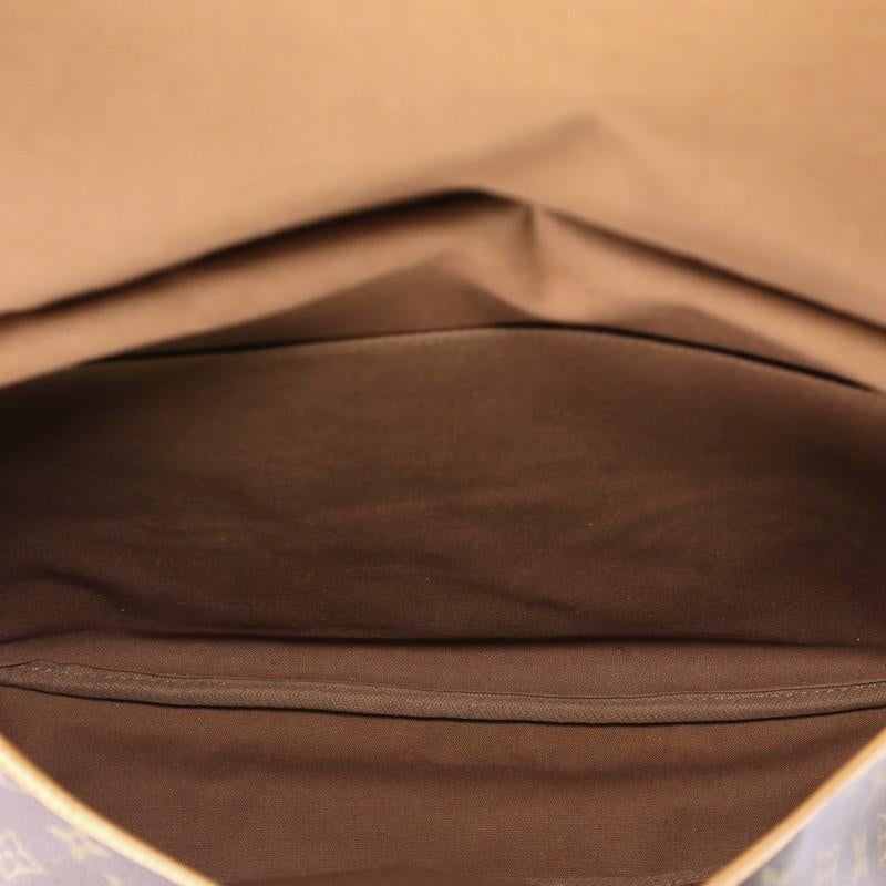 Louis Vuitton Saumur Handbag Monogram Canvas 43 3