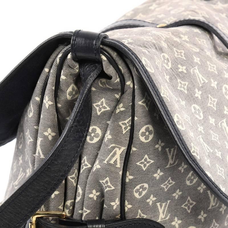 Louis Vuitton Saumur Handbag Monogram Idylle MM In Good Condition In NY, NY