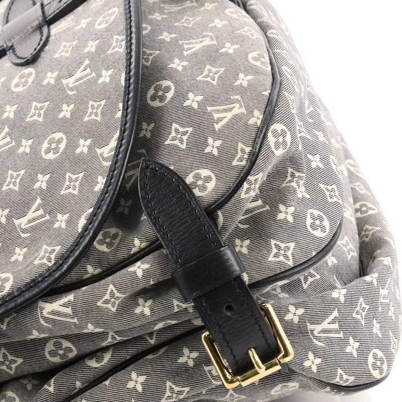 Women's Louis Vuitton Saumur Handbag Monogram Idylle MM