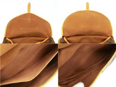 Louis Vuitton Saumur Monogram 30 Saddle Pm Messenger 231454 Brown Coated Canvas