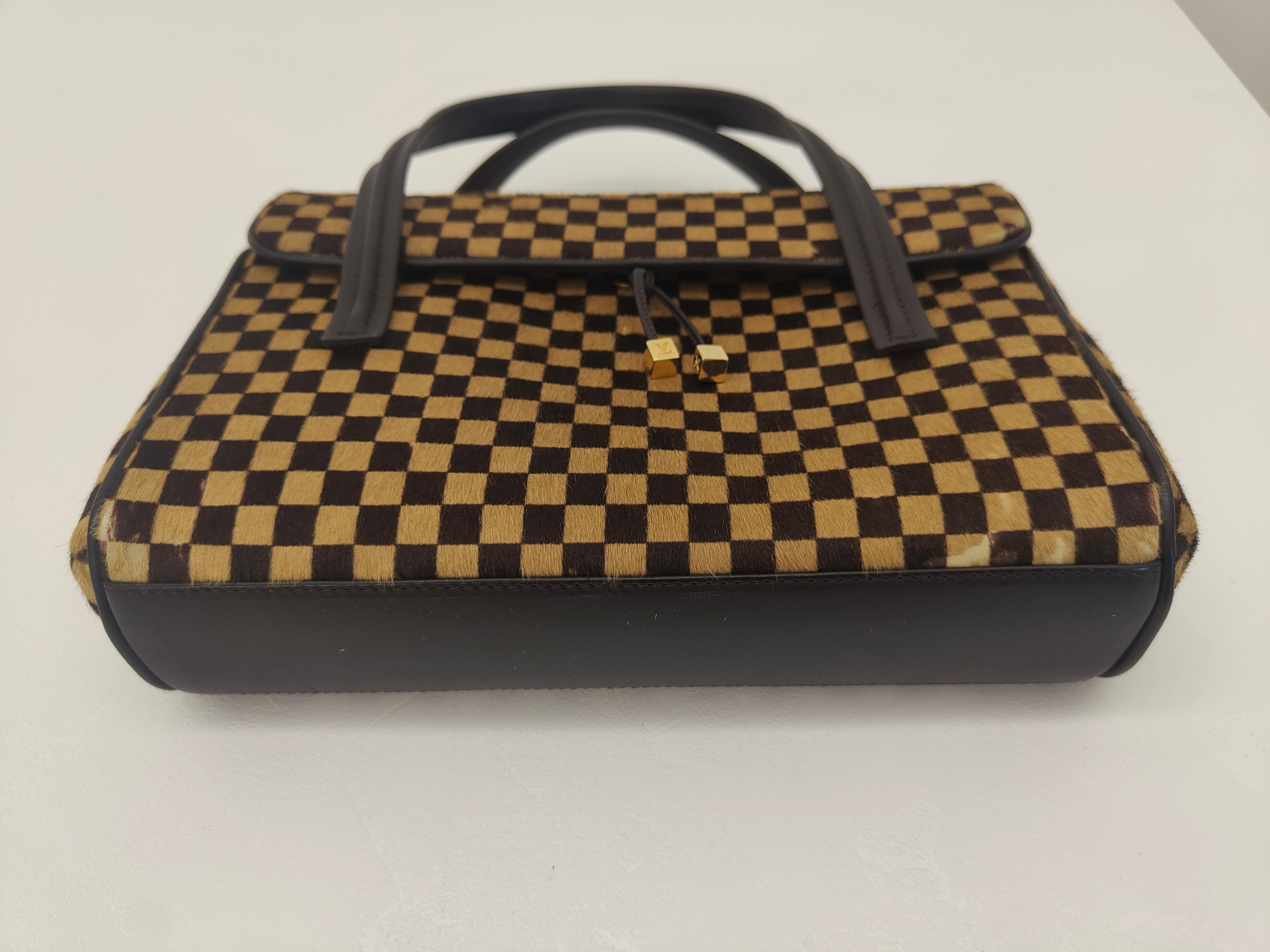 Louis Vuitton Sauvage denim handbag In Good Condition In Capri, IT