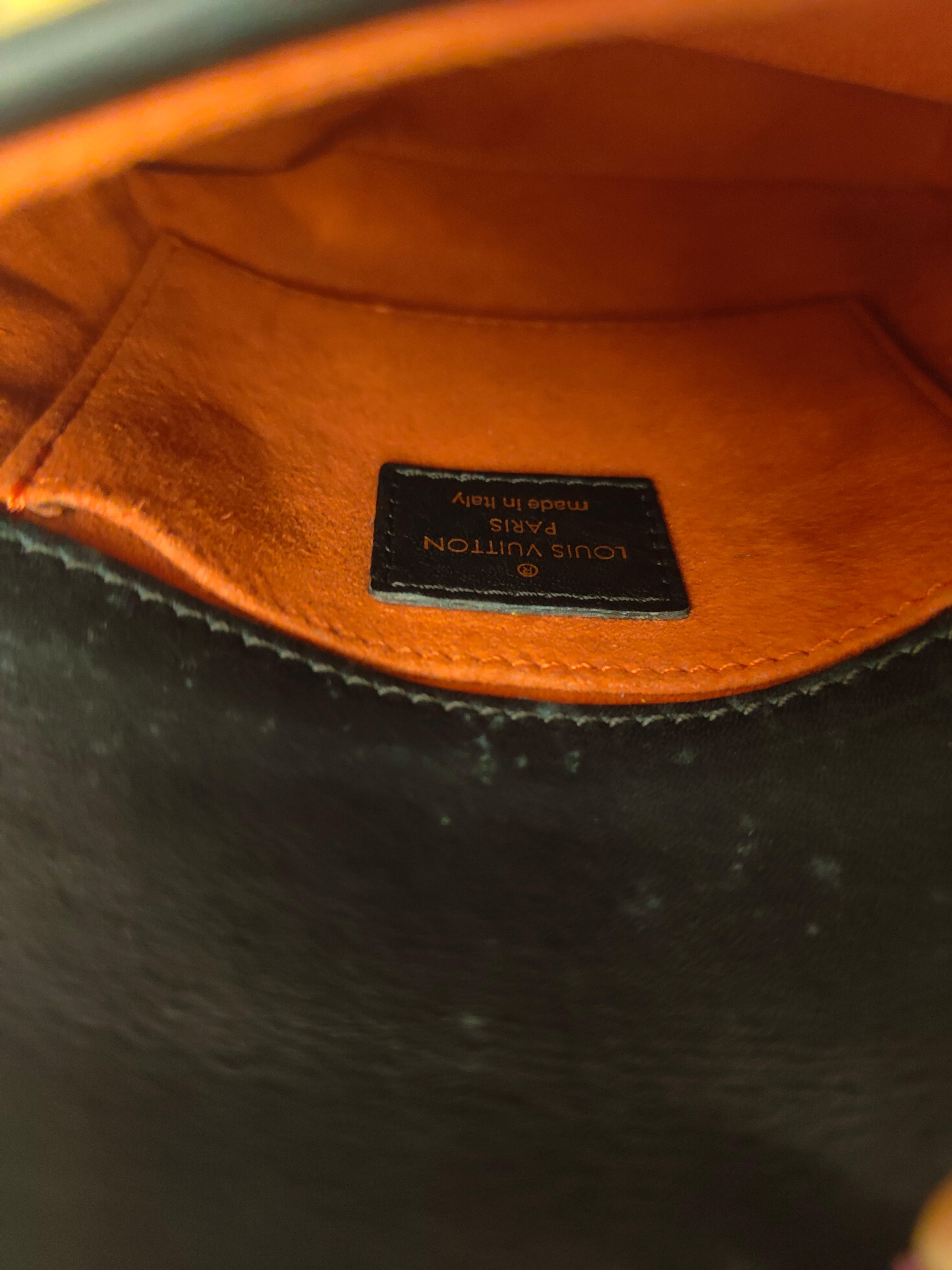 Louis Vuitton Sauvage denim handbag 4