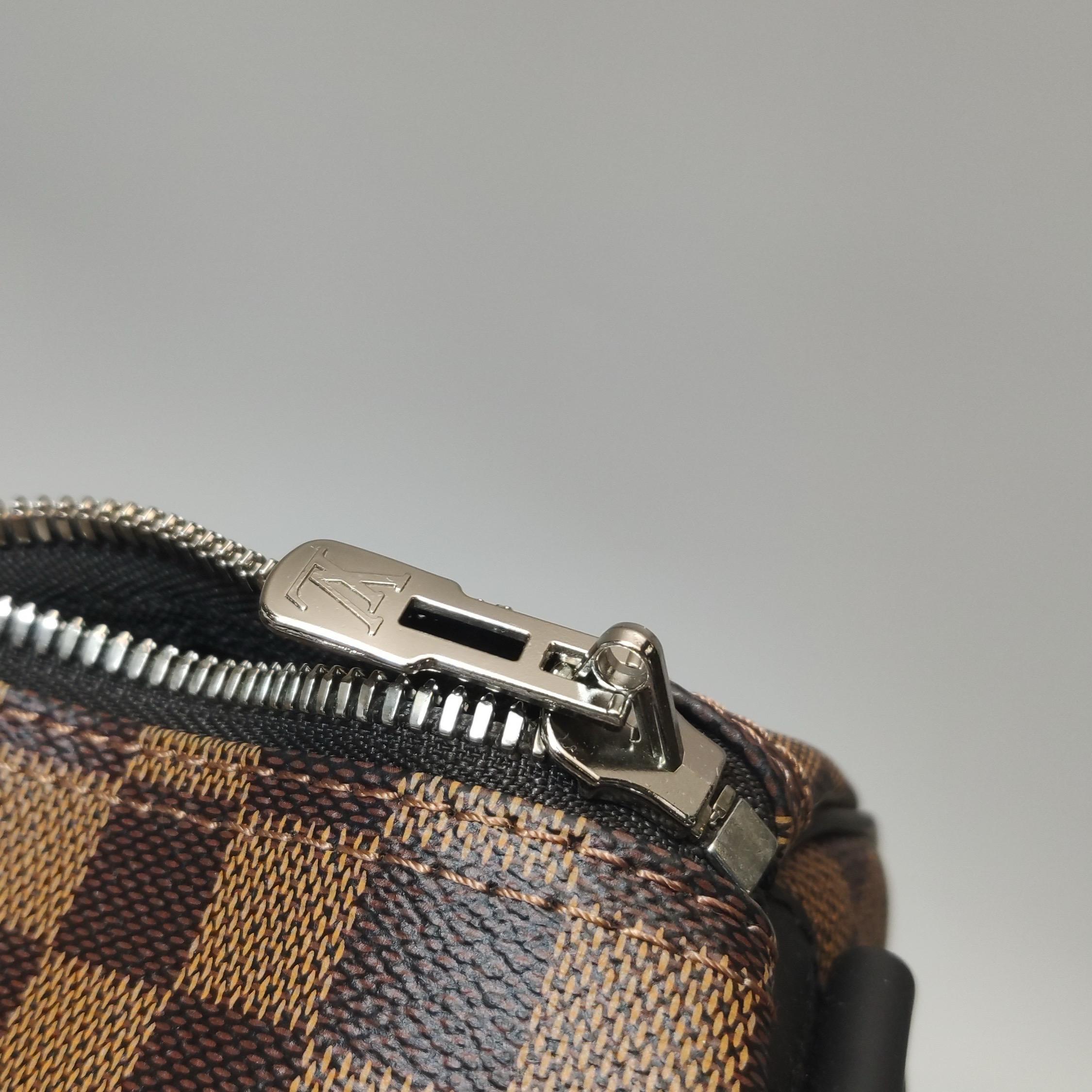 Louis Vuitton Savannah Keepall 45 Bandouliere Giraffa su tela Damier Marrone in vendita 7