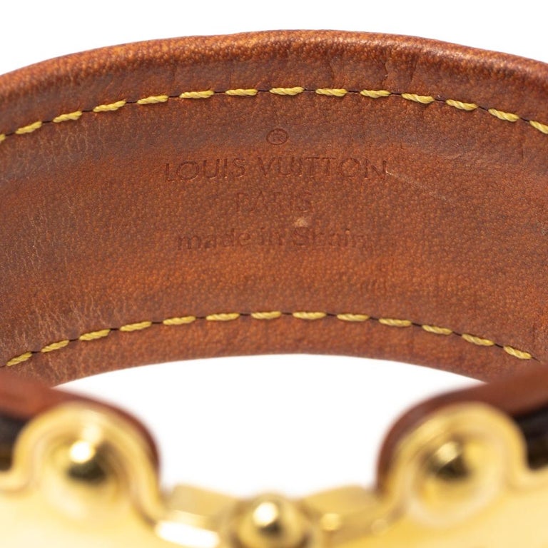 Louis Vuitton Bracelets, Brown, 19cm (Stock Confirmation Required)