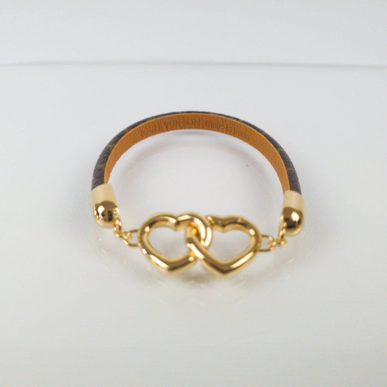Louis Vuitton Say Yes Bracelet - Brown, Gold-Plated Wrap, Bracelets -  LOU752972