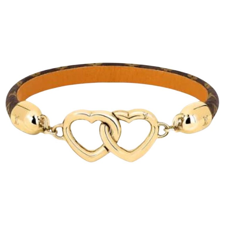 Louis Vuitton Lock it Again Bracelet Size 17 at 1stDibs