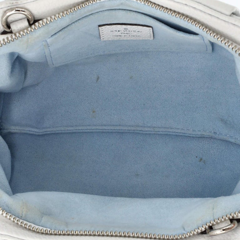 Louis Vuitton Scala Pouch Bag Mahina Leather Mini at 1stDibs
