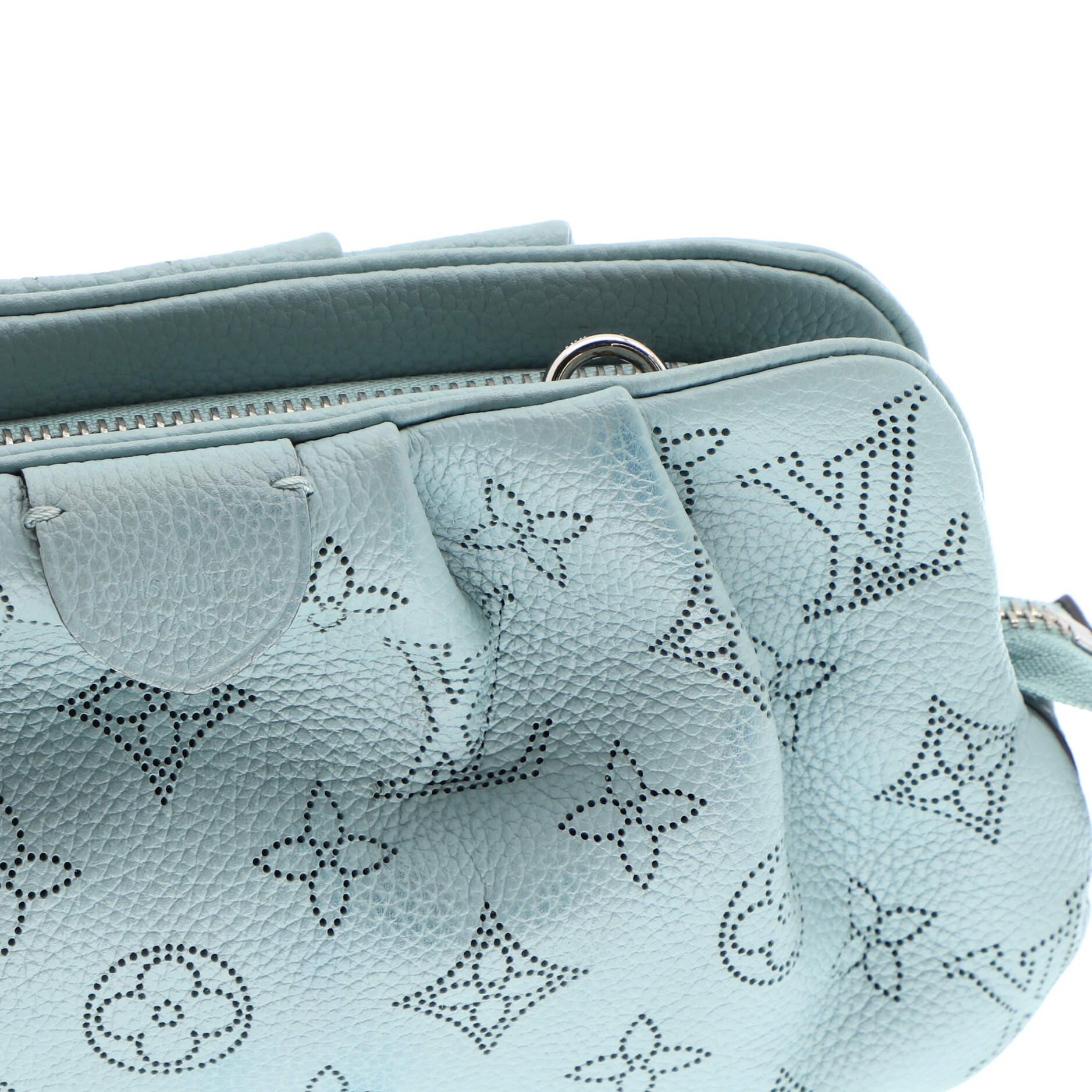 Louis Vuitton Scala Pouch Bag Mahina Leather Mini For Sale 2