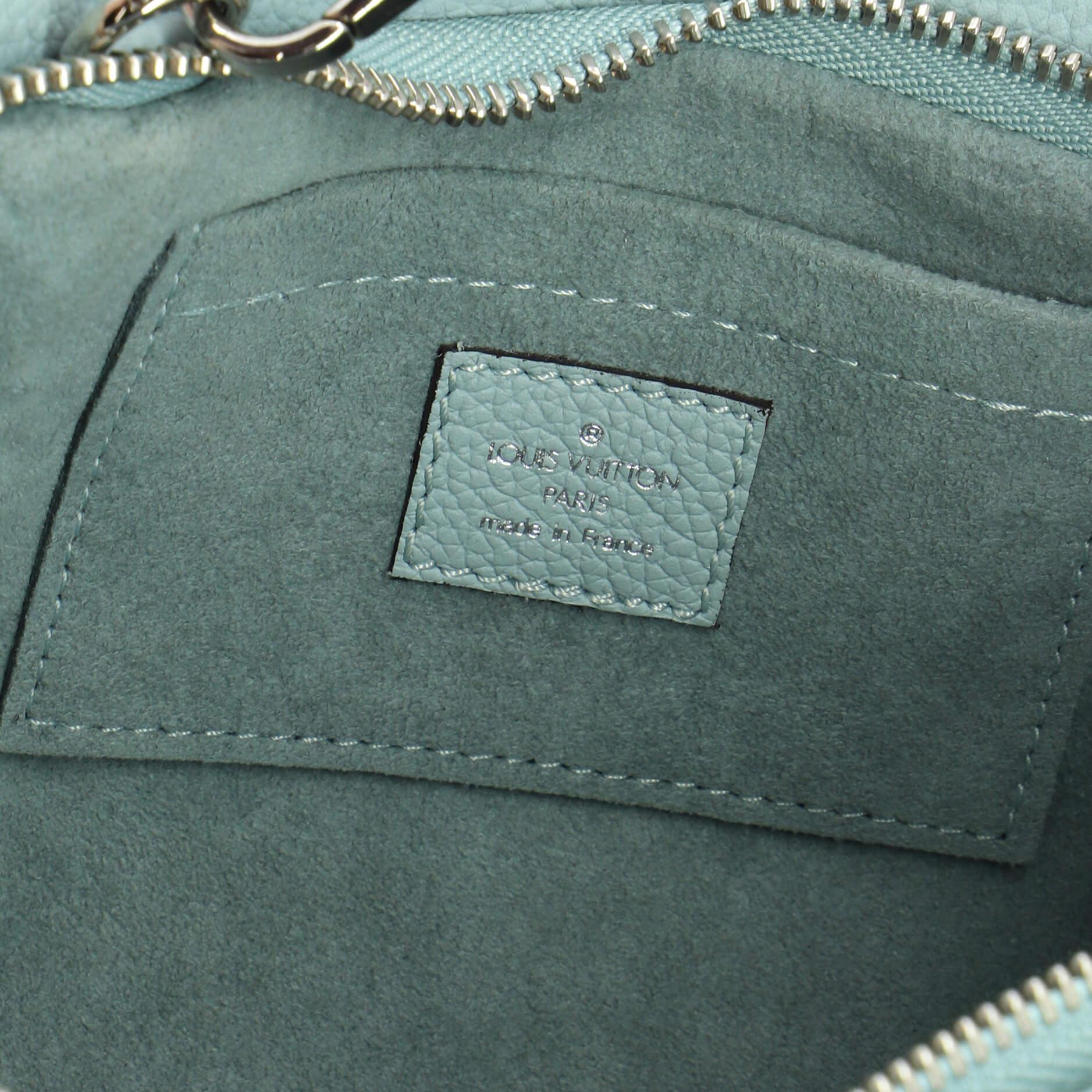 Louis Vuitton Scala Pouch Bag Mahina Leather Mini For Sale 3