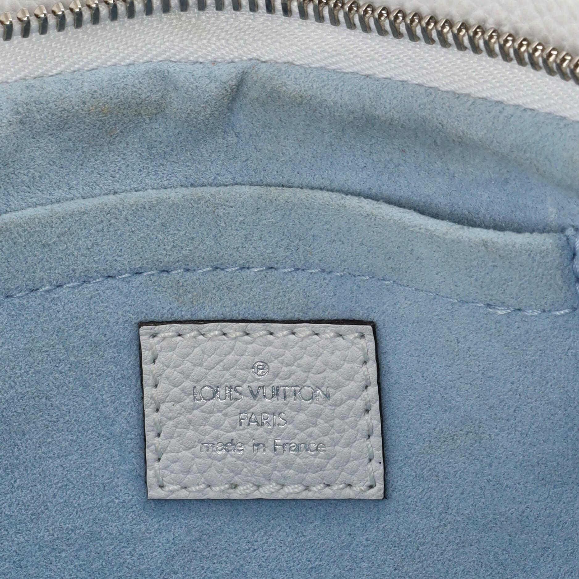 Louis Vuitton Scala Pouch Bag Mahina Leather Mini 3